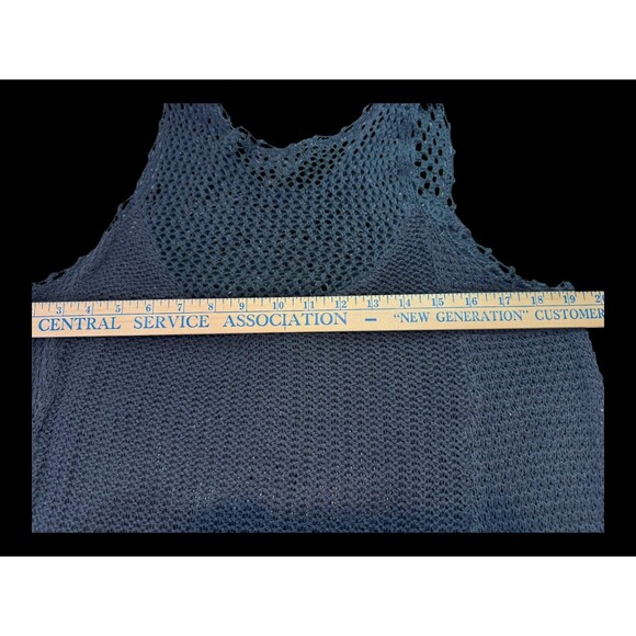 Umgee USA Crocheted Black Dress  Small i BOHO Gothic,  Ladies Small NWT - Picture 3 of 5